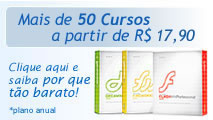 Cursos por apenas R$ 14,90