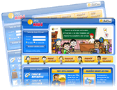 Telas do site iPED Kids