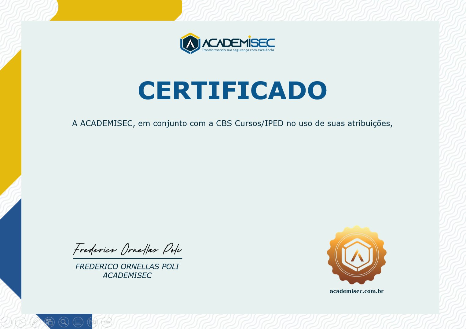 Certificado
