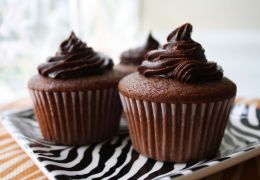 Receita de cupcake de chocolate