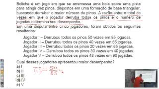 Razão entre medidas - Razão e proporção