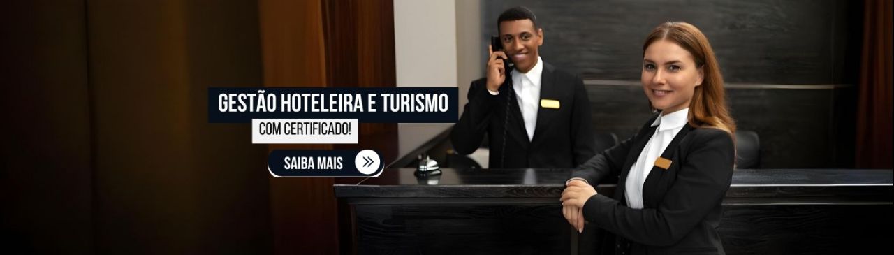 Curso de Gestão Hoteleira e Turismo
