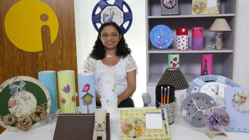 Curso de Artesanato Sustentável: Relógios