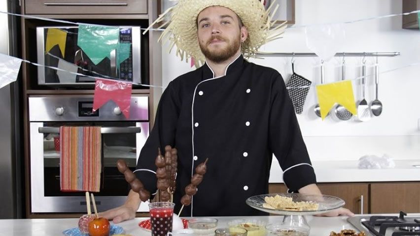 Curso de Comidas Típicas de Festa Junina: Curau, Pamonha, Paçoca e Pé-de-Moleque