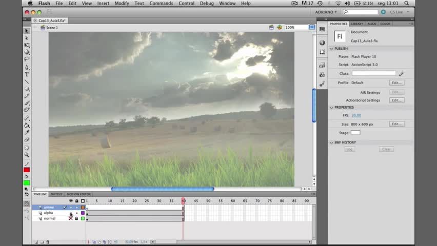 Curso de Introdução ao Flash CS5