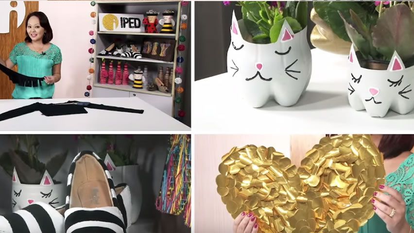 Curso de Artesanato: Baleiro e Quadros Decorativos