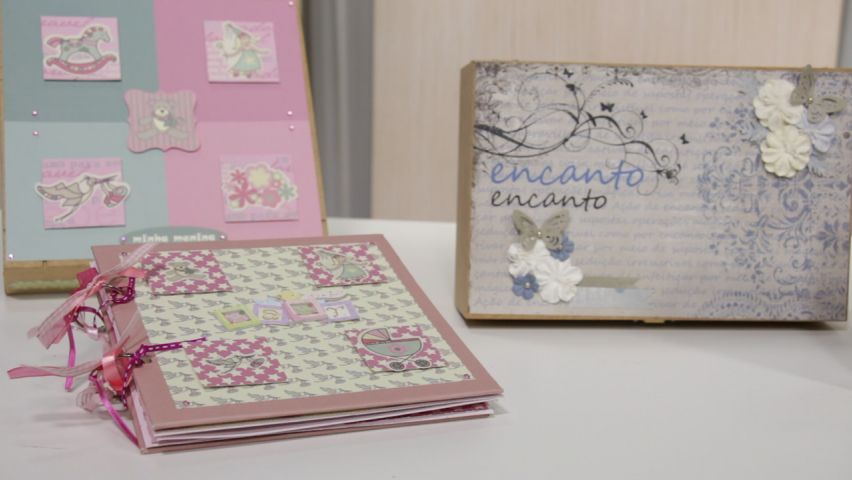 Curso de Introdução ao Scrapbook - Mini Álbuns