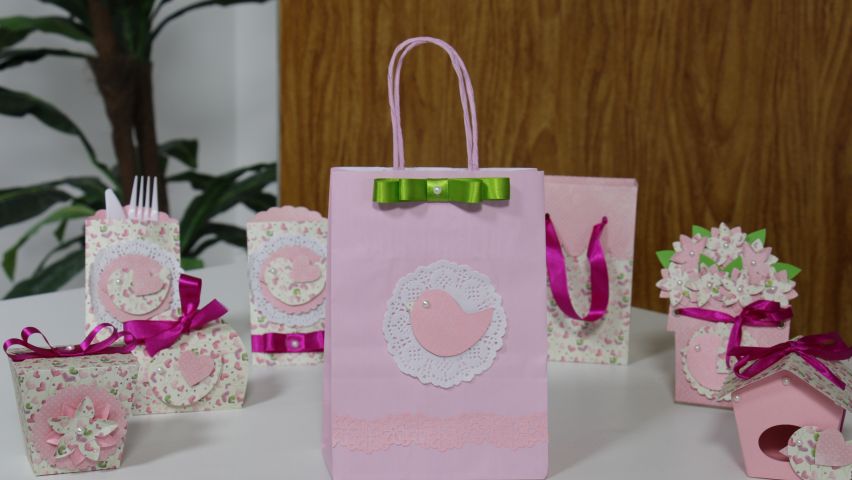 Curso de Scrapfesta: Cones e Porta Doces