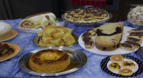 Curso de Doces de Padaria: Bolo de Fubá e Torta de Morango